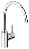 Смеситель для кухни GROHE Concetto с высоким С-изливом, 32661001 — фото, характеристики, купить в NOVOCHERKASSK-CLIMBO