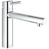 Смеситель для кухни GROHE Concetto с высоким изливом, 31128001 — фото, характеристики, купить в NOVOCHERKASSK-CLIMBO