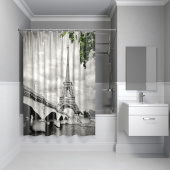541P18Ri11 Штора для ванной комнаты, коллекция Basic — фото, характеристики, купить в NOVOCHERKASSK-CLIMBO