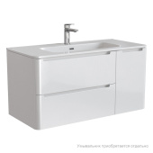 Тумба подвесная, белый, 100 см, Edifice, IDDIS, EDI10W1i95. Подходит умывальник 0101000i28 — фото, характеристики, купить в NOVOCHERKASSK-CLIMBO