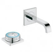 Цифровой смеситель для раковины GROHE Allure F-digital с донным клапаном, 36343000 — фото, характеристики, купить в NOVOCHERKASSK-CLIMBO