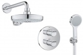 Термостат для душа GROHE Grohtherm 2000 с душевым гарнитуром (со встраиваемым механизмом), 34283001 — фото, характеристики, купить в NOVOCHERKASSK-CLIMBO