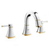 Смеситель для раковины GROHE Grandera с донным клапаном и низким изливом, 20417IG0 — фото, характеристики, купить в NOVOCHERKASSK-CLIMBO