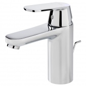 Смеситель для раковины GROHE Eurosmart Cosmopolitan с донным клапаном, средний излив, 23325000 — фото, характеристики, купить в NOVOCHERKASSK-CLIMBO