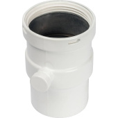 STOUT Элемент дымохода горизонтальный DN80 п/м с патрубком для отвода конденсата — фото, характеристики, купить в NOVOCHERKASSK-CLIMBO