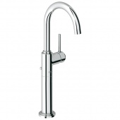 Смеситель для раковины GROHE Atrio C с донным клапаном, свободностоящий, 32647001 — фото, характеристики, купить в NOVOCHERKASSK-CLIMBO