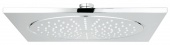 Верхний душ GROHE Rainshower F-series, 254х254 мм, шаровый шарнир, 27271000 — фото, характеристики, купить в NOVOCHERKASSK-CLIMBO