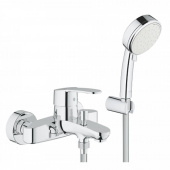 Смеситель для ванны GROHE Eurostyle Cosmopolitan с ручным душем New Tempesta Cosmo II, хром (3359220A) — фото, характеристики, купить в NOVOCHERKASSK-CLIMBO