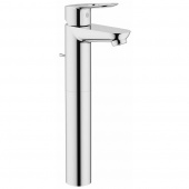 Смеситель для раковины GROHE BauLoop с донным клапаном, свободностоящий, хром (32856000) — фото, характеристики, купить в NOVOCHERKASSK-CLIMBO