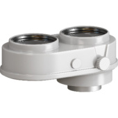 RCA-0880-250000 Адаптер моноблочный переход с D60/100 на 80/80 конденсационный — фото, характеристики, купить в NOVOCHERKASSK-CLIMBO
