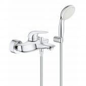 Смеситель для ванны GROHE Eurostyle New Solid с душевым набором, хром (2372930A) — фото, характеристики, купить в NOVOCHERKASSK-CLIMBO