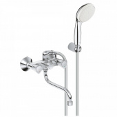 Смеситель универсальный GROHE Costa S с душевым гарнитуром New Tempesta 100, один режим, 9,5 л/мин, хром (2679210A) — фото, характеристики, купить в NOVOCHERKASSK-CLIMBO