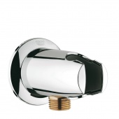 Подключение для душевого шланга GROHE Movario с держателем, 28406000 — фото, характеристики, купить в NOVOCHERKASSK-CLIMBO