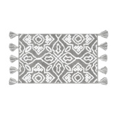 Коврик для ванной комнаты с кисточками, 50x80, микрофибра, серый, IDDIS — фото, характеристики, купить в NOVOCHERKASSK-CLIMBO