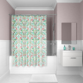Штора для ванной комнаты, 180*180см, PEVA, P09PV11i11, IDDIS — фото, характеристики, купить в NOVOCHERKASSK-CLIMBO