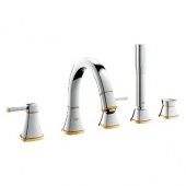 Смеситель для ванны GROHE Grandera с душевым гарнитуром, 19919IG0 — фото, характеристики, купить в NOVOCHERKASSK-CLIMBO