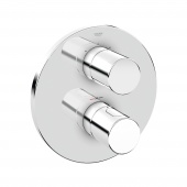 Термостат для ванны GROHE Grohtherm 3000 Cosmopolitan с переключателем (верхняя монтажная часть), 19468000 — фото, характеристики, купить в NOVOCHERKASSK-CLIMBO