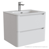 Тумба подвесная, белый, 60 см, Edifice,  IDDIS, EDI60W0i95. Подходит умывальник  0106000i28 — фото, характеристики, купить в NOVOCHERKASSK-CLIMBO