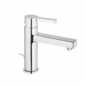 Смеситель для раковины GROHE Lineare с донным клапаном и средним изливом, 23443000 — фото, характеристики, купить в NOVOCHERKASSK-CLIMBO