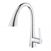 Смеситель для кухни GROHE Zedra New с выдвижной лейкой, хром (32294002) — фото, характеристики, купить в NOVOCHERKASSK-CLIMBO