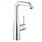 Смеситель для раковины GROHE Essence+ с донным клапаном и высоким изливом, 32628001 — фото, характеристики, купить в NOVOCHERKASSK-CLIMBO