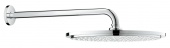 Верхний душ с кронштейном GROHE Rainshower Cosmopolitan Metal, диаметр 310 мм, с ограничением расхода воды, 26066000 — фото, характеристики, купить в NOVOCHERKASSK-CLIMBO