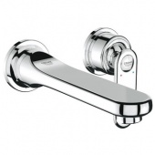 Смеситель для раковины GROHE Veris (верхняя монтажная часть, вынос 220 мм), 19388000 — фото, характеристики, купить в NOVOCHERKASSK-CLIMBO