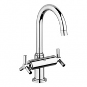 Смеситель для раковины GROHE Atrio Ypsilon с донным клапаном, 21019000 — фото, характеристики, купить в NOVOCHERKASSK-CLIMBO