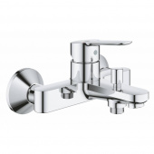 Смеситель для ванны GROHE BauEdge, настенный монтаж (23605000) — фото, характеристики, купить в NOVOCHERKASSK-CLIMBO