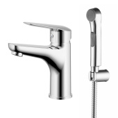 Смеситель для умывальника с гигиеническим душем, Torr, IDDIS, TORSB00i08 — фото, характеристики, купить в NOVOCHERKASSK-CLIMBO