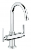 Смеситель для раковины GROHE Atrio Jota с донным клапаном, 21022000 — фото, характеристики, купить в NOVOCHERKASSK-CLIMBO