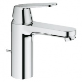 Смеситель для раковины GROHE Eurosmart Cosmopolitan с донным клапаном и энергосберегающим картриджем, средний излив, 2339600E — фото, характеристики, купить в NOVOCHERKASSK-CLIMBO