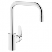 Смеситель для кухни GROHE Eurodisc Cosmopolitan с выдвижным изливом, 31122002 — фото, характеристики, купить в NOVOCHERKASSK-CLIMBO