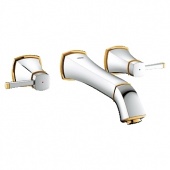 Смеситель для раковины GROHE Grandera на 3 отверстия (верхняя монтажная часть, вынос 234 мм), 20415IG0 — фото, характеристики, купить в NOVOCHERKASSK-CLIMBO