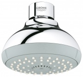 Верхний душ GROHE Tempesta Classic, 4 режима, диаметр 100 мм, 27606000 — фото, характеристики, купить в NOVOCHERKASSK-CLIMBO