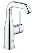 Смеситель для раковины GROHE Essence+ с цепочкой и средним изливом, 23480001 — фото, характеристики, купить в NOVOCHERKASSK-CLIMBO