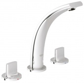 Смеситель для раковины GROHE Ondus с донным клапаном, 20178000 — фото, характеристики, купить в NOVOCHERKASSK-CLIMBO