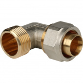 STOUT Угольник-переходник с наружной резьбой 1 1/4"x32 для металлопластиковых труб винтовой (SFS-0006-011432) — фото, характеристики, купить в NOVOCHERKASSK-CLIMBO