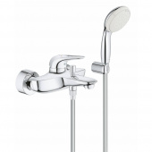 Смеситель GROHE Eurostyle New для ванны с душевым набором, хром (3359230A) — фото, характеристики, купить в NOVOCHERKASSK-CLIMBO