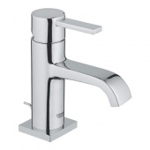 Смеситель для раковины GROHE Allure с донным клапаном, уменьшенный, 32757000 — фото, характеристики, купить в NOVOCHERKASSK-CLIMBO