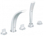Смеситель для ванны GROHE Ondus с душевым гарнитуром, 31047000 — фото, характеристики, купить в NOVOCHERKASSK-CLIMBO