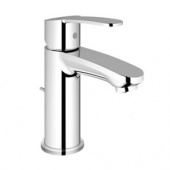 Смеситель для раковины GROHE Eurostyle Cosmopolitan с донным клапаном, уменьшенный, 23037002 — фото, характеристики, купить в NOVOCHERKASSK-CLIMBO