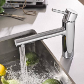 Смеситель для кухни GROHE Concetto, хром (30273001) — фото, характеристики, купить в NOVOCHERKASSK-CLIMBO