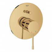 Внешняя часть смесителя для ванны GROHE Essence New, холодный рассвет глянец (19285GL1) — фото, характеристики, купить в NOVOCHERKASSK-CLIMBO