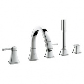 Смеситель для ванны GROHE Grandera с душевым гарнитуром, 19919000 — фото, характеристики, купить в NOVOCHERKASSK-CLIMBO