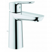 Смеситель для раковины GROHE BauEdge с донным клапаном, M-Size, хром (23758000) — фото, характеристики, купить в NOVOCHERKASSK-CLIMBO