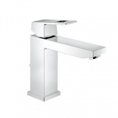 Смеситель для раковины GROHE Eurocube с донным клапаном, 23445000 — фото, характеристики, купить в NOVOCHERKASSK-CLIMBO