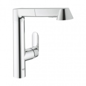 Смеситель для кухни GROHE K7 с выдвижным изливом, 32176000 — фото, характеристики, купить в NOVOCHERKASSK-CLIMBO