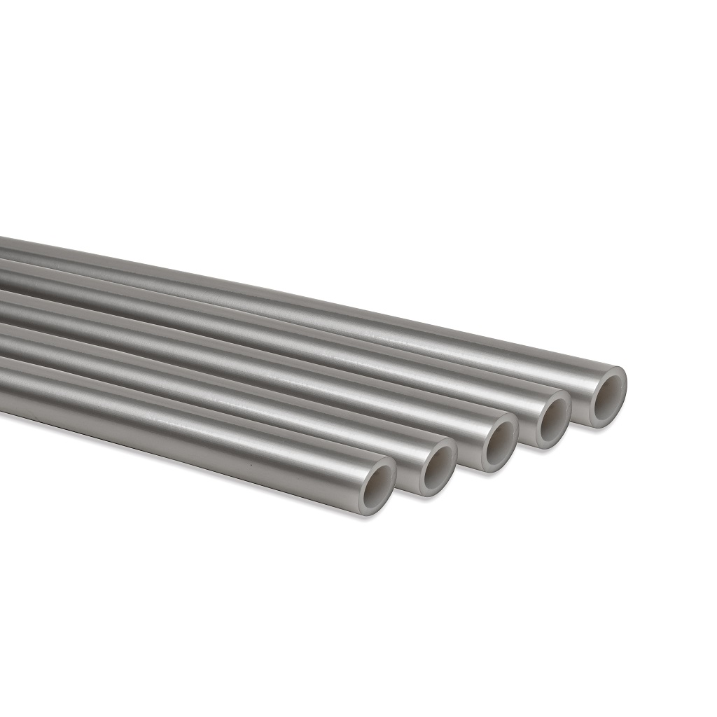 Труба ROMMER PEX из сшитого полиэтилена с кислородным слоем, серая, 16х2,2 (бухта 240 метров) — фото, характеристики
