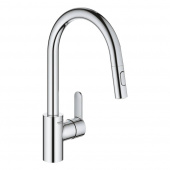 Смеситель для кухни GROHE Eurostyle Cosmopolitan, высокий излив, хром (31482003) — фото, характеристики, купить в NOVOCHERKASSK-CLIMBO